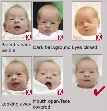 Baby Passport Photos